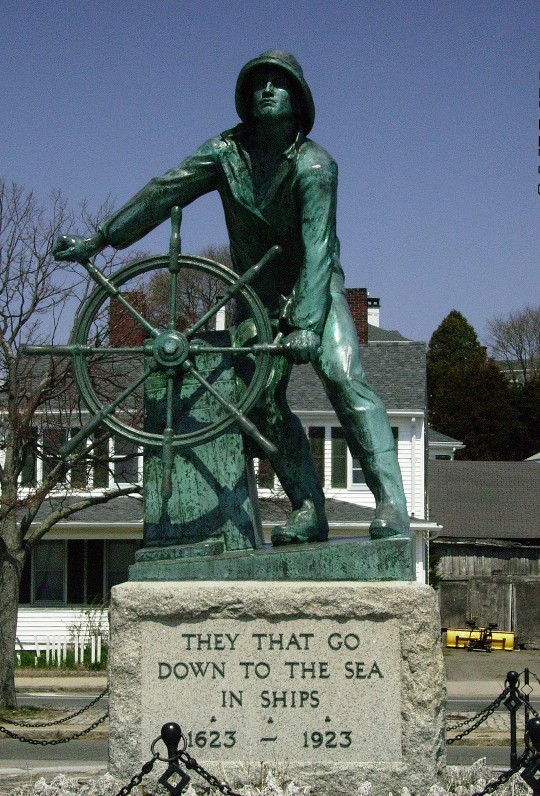 Fisherman statue, Gloucester